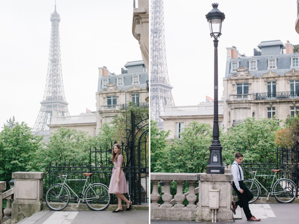 Family session in Paris