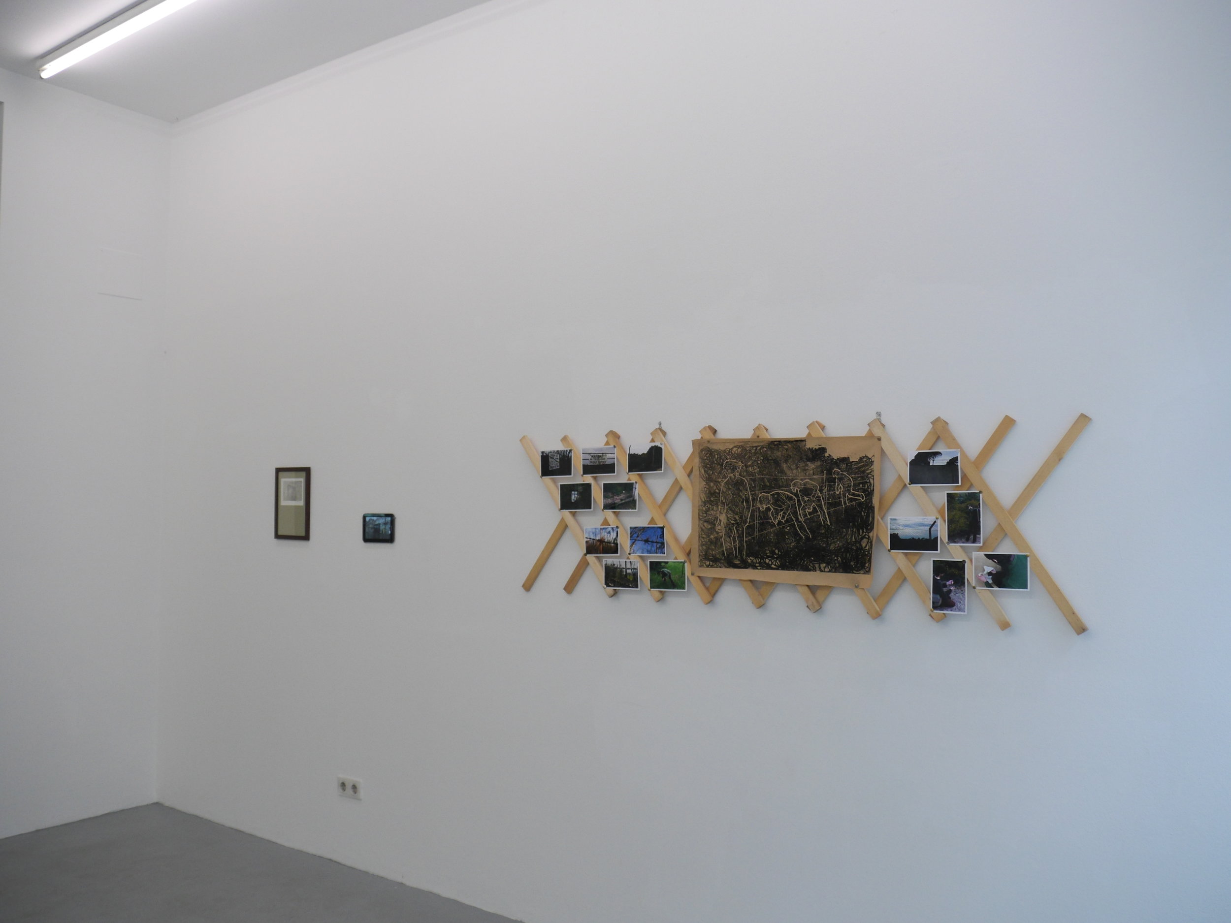 Exhibition View, Hommage — Ideal or Pattern?, curated by Edit Sasvári, Galerie Knoll, 2016, Courtesy: Galerie Knoll