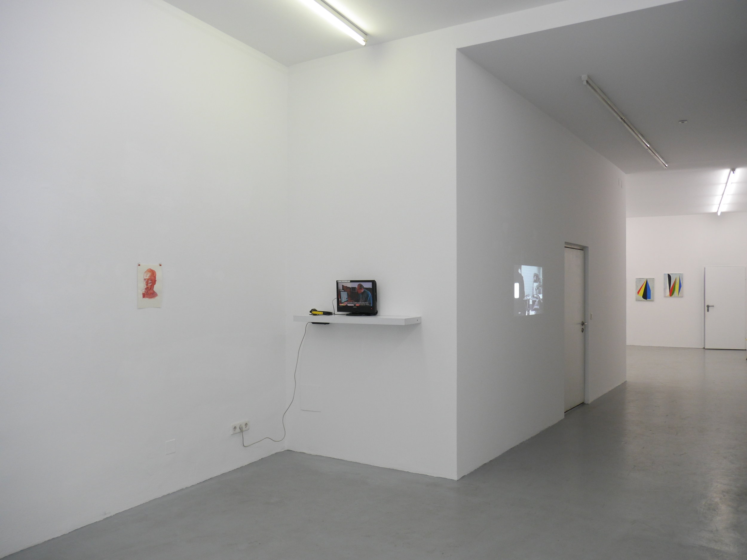Exhibition View, Hommage — Ideal or Pattern?, curated by Edit Sasvári, Galerie Knoll, 2016, Courtesy: Galerie Knoll