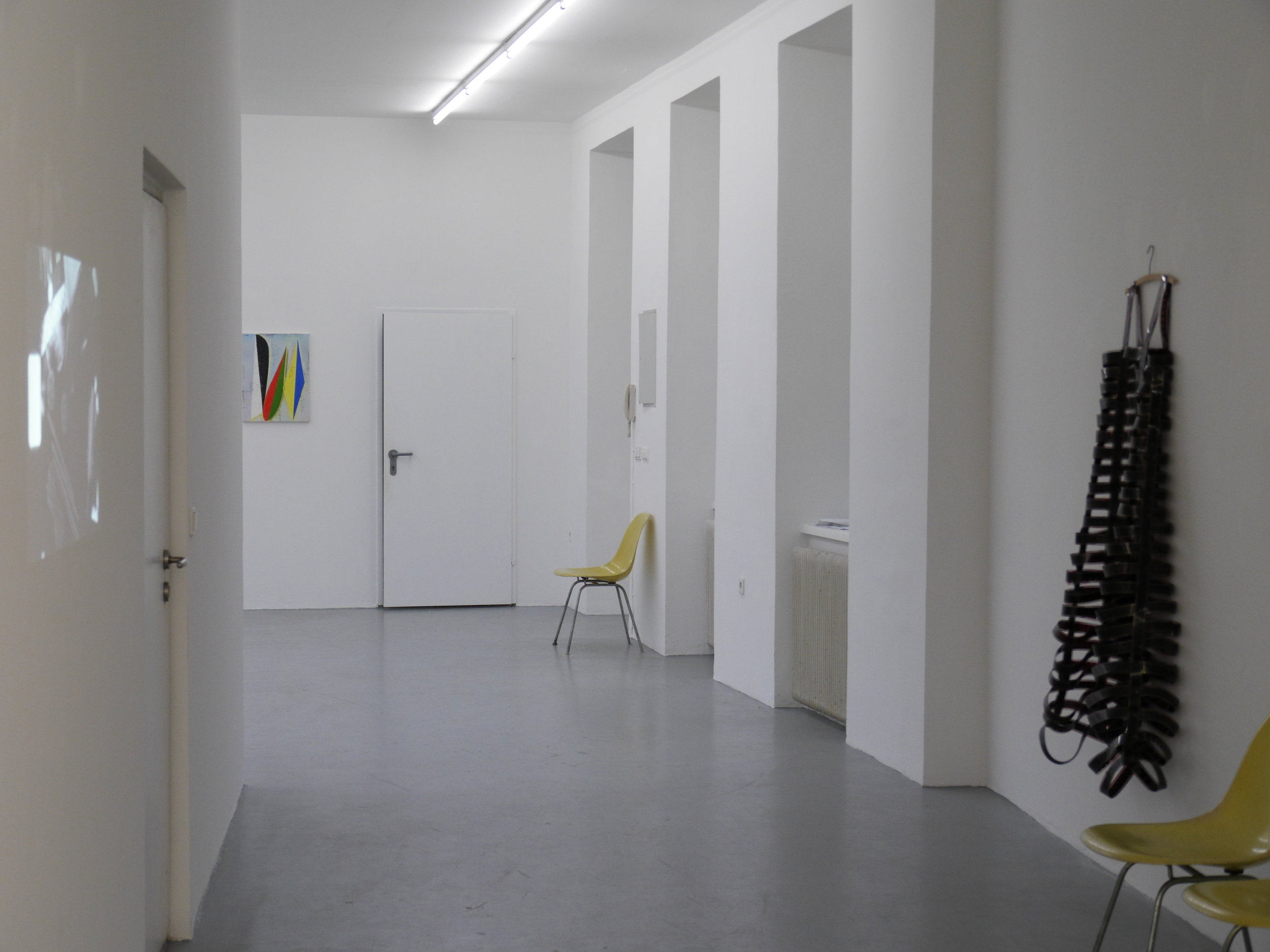 Exhibition View, Hommage — Ideal or Pattern?, curated by Edit Sasvári, Galerie Knoll, 2016, Courtesy: Galerie Knoll
