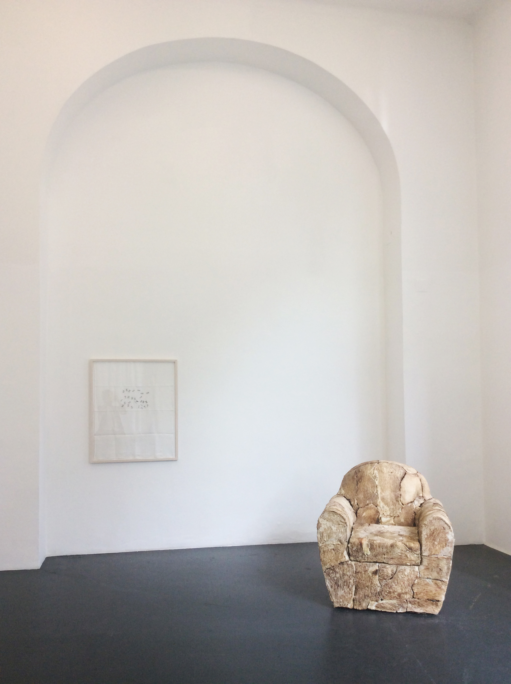 Exhibition view „I´ve decided to be Happy because it´s good for one´s health“ by Jana Sterbak, Galerie Steinek, 2016, Photo: Tachdjian