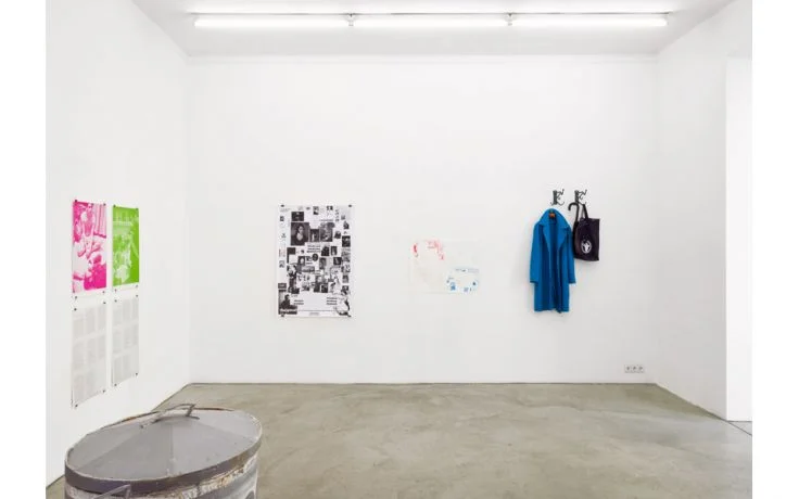 Exhibition View, It’s a war zone out there. Everybody has some kind of a history, curated by_Cosima von Bonin, Gabriele Senn Galerie, 2016, Photo: Gabriele Senn Galerie