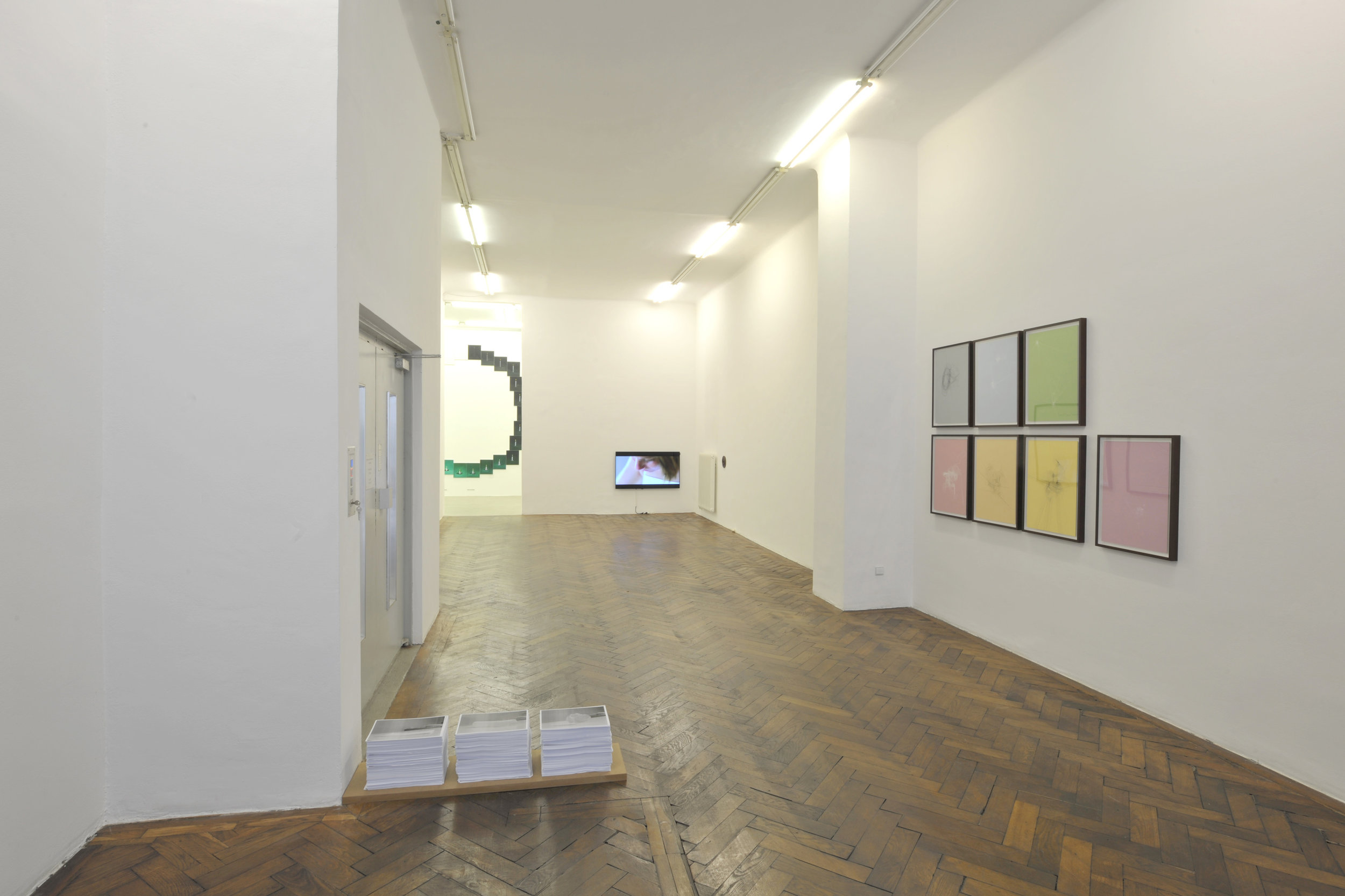 Exhibition View, Galerie Hubert Winter, curated by_ Alfredo Cramerotti, 2015, Photo: Galerie Hubert Winter