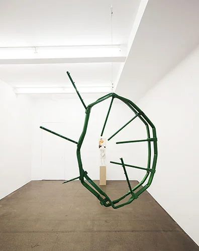 Exhibition View, Notes on Sculpture. A plea for deceleration, 2015, Galerie Krobath, Photo: Rudolf Strobl