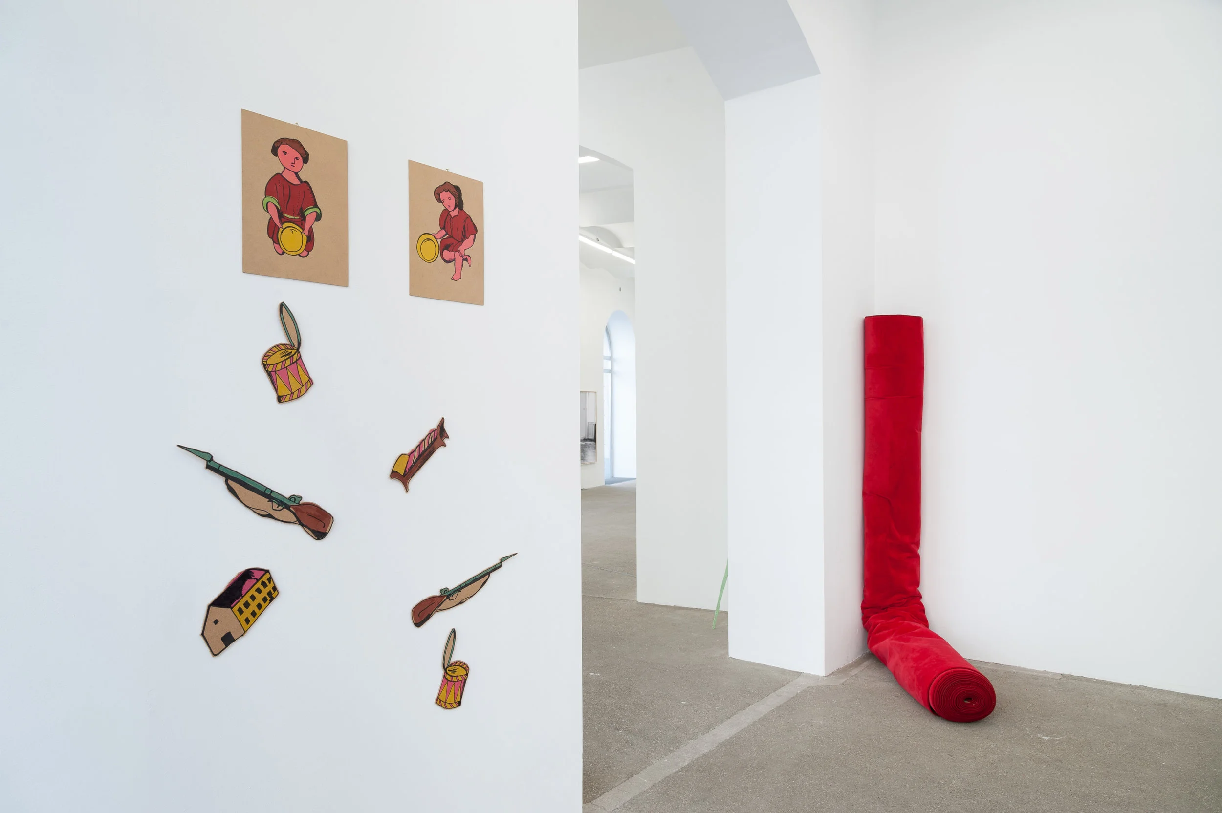 RETRO STORE curated by_Veit Loers, exhibition view, Galerie Elisabeth & Klaus Thoman, Vienna, 2015, Photo: Galerie Elisabeth & Klaus Thoman/ Michael Kofler