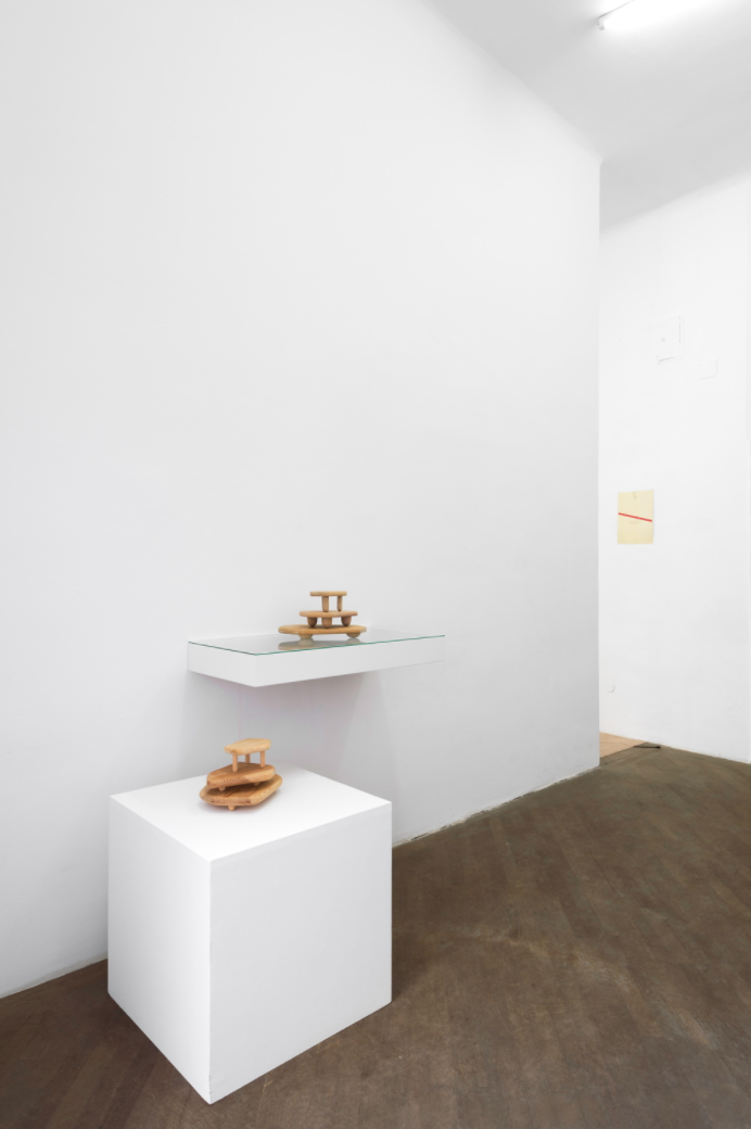 Exhibition View "Excerpts from How They Met", curated by_Egija Inzule, 2014, Courtesy: Galerie Emanuel Layr