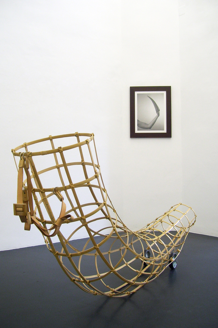 Good Night, Mister Procrustes curated by_Peter Stastny, Exhibition View, Jana Sterbak, 2014 Photo: Galerie Steinek