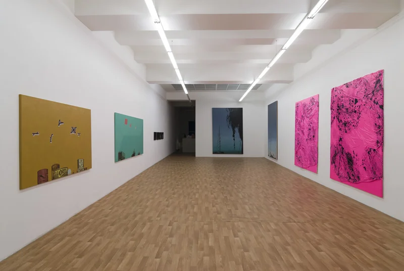 Exhibition View, Kerstin Engholm Galerie, Painting beyond Paint, curated by_John Peter Nilsson, 2013, Photo: Kerstin Engholm Galerie