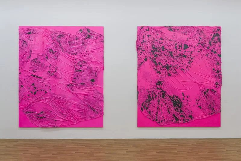 Exhibition View, Kerstin Engholm Galerie, Painting beyond Paint, curated by_John Peter Nilsson, 2013, Photo: Kerstin Engholm Galerie