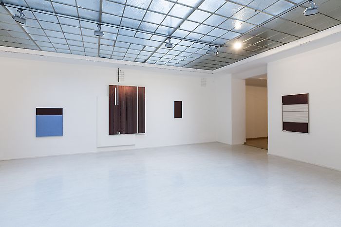 Exhibition View, Georg Kargl Fine Arts, Additive Abstraktion, curated by_Will Fowler, 2013, Photo: Georg Kargl Fine Arts