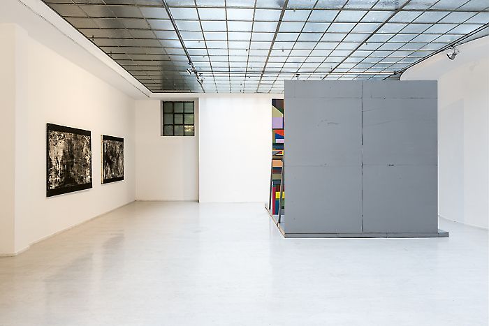 Exhibition View, Georg Kargl Fine Arts, Additive Abstraktion, curated by_Will Fowler, 2013, Photo: Georg Kargl Fine Arts