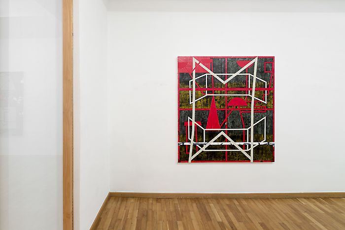 Exhibition View, Georg Kargl Fine Arts, Additive Abstraktion, curated by_Will Fowler, 2013, Photo: Georg Kargl Fine Arts
