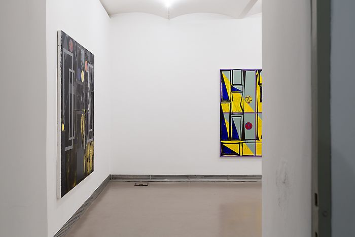 Exhibition View, Georg Kargl Fine Arts, Additive Abstraktion, curated by_Will Fowler, 2013, Photo: Georg Kargl Fine Arts