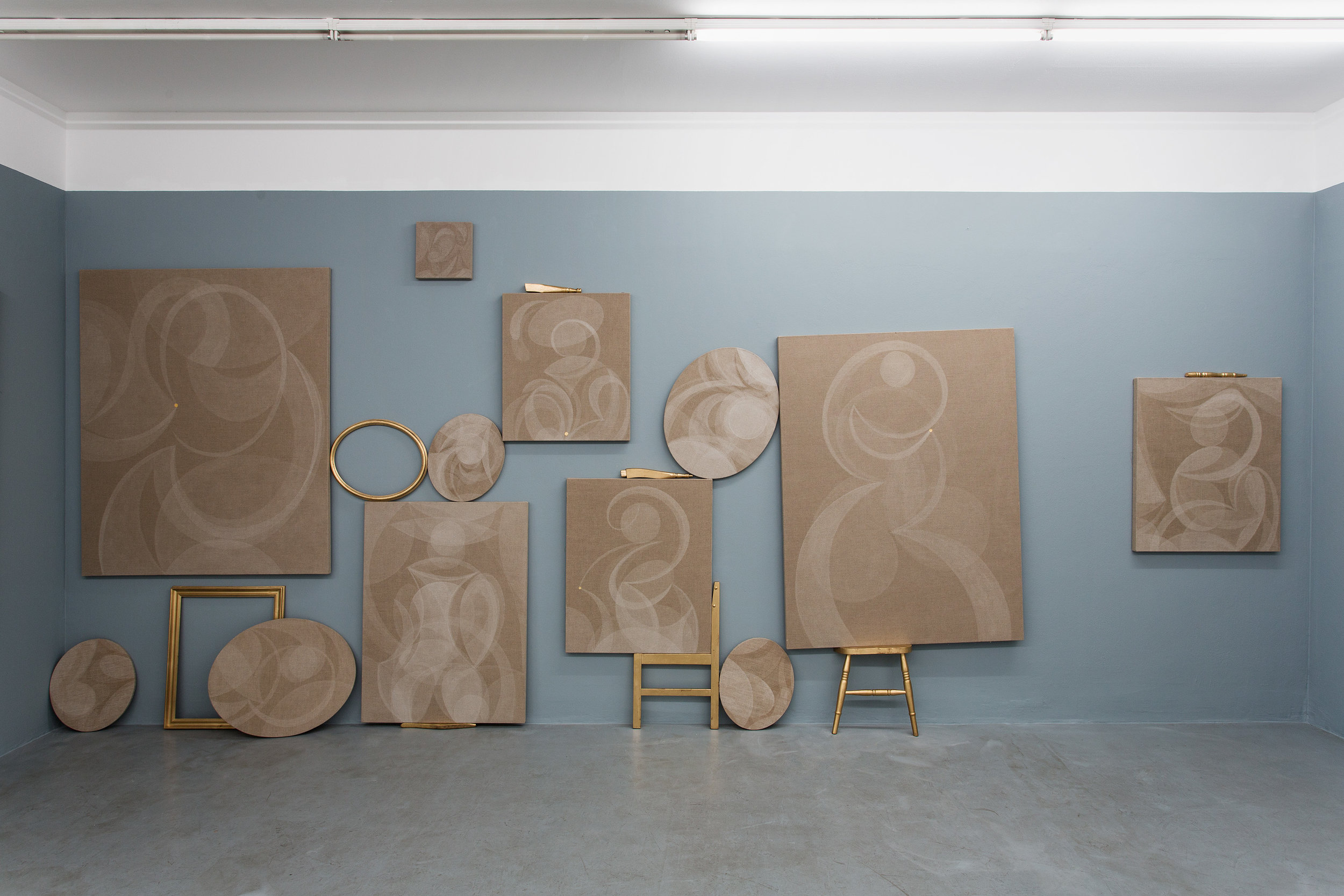 Exhibition View, Galerie Knoll, curated by_Lina Dzuverovic, 2013, Photo: Galerie Knoll