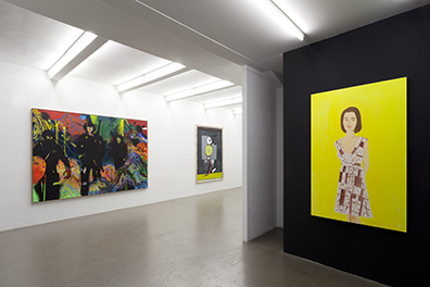 Exhibition View, Krobath Wien, Commodious Thoughts from Outer Space, curated by_Gerwald Rockenschaub, 2013, Photo: Lisa Rastl