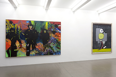 Exhibition View, Krobath Wien, Commodious Thoughts from Outer Space, curated by_Gerwald Rockenschaub, 2013, Photo: Lisa Rastl