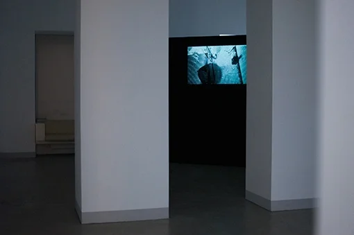 Exhibition View, Galerie Raum mit Licht, Volumes of Stone, curated by_Nav Haq, 2013, Photo: Amélie Chapalain