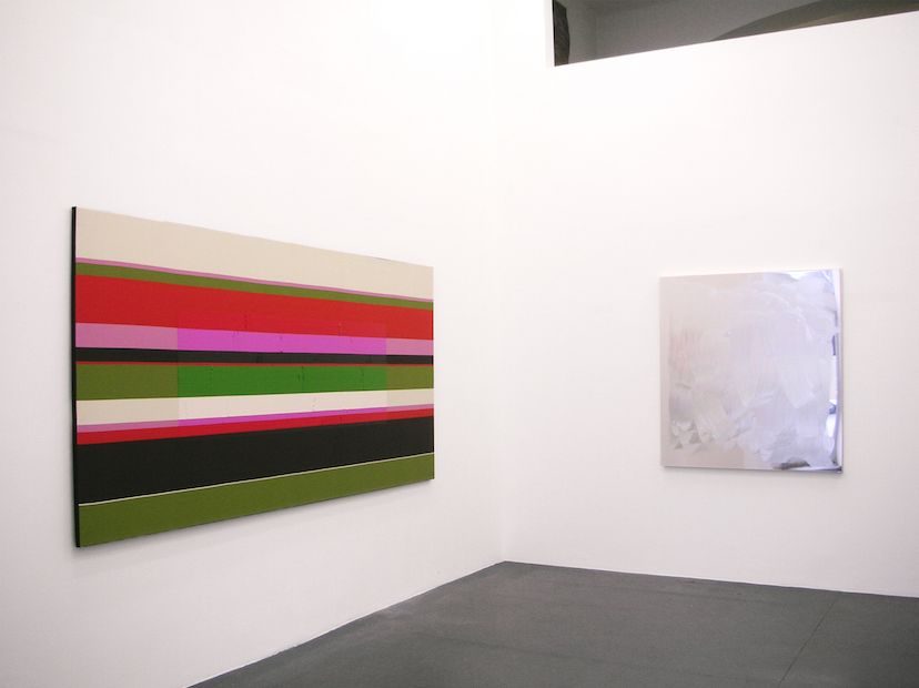 Exhibition View, Galerie Steinek, Die Malerei nach Bertrand Lavier, curated by_Caroline Smulders, 2013, Photo: Galerie Steinek
