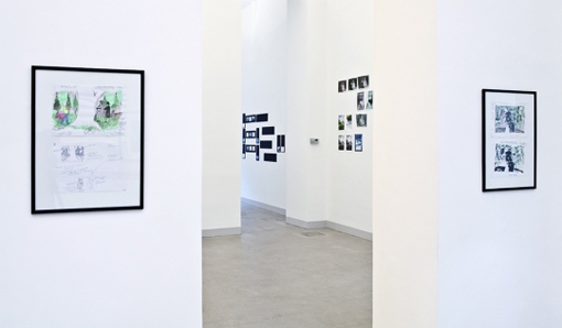Exhibition View, Prozesse, curated by_Alexander Streitberger, 2012, Raum mit Licht, Photo: Stephan Hilge