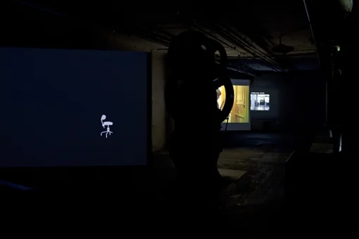 Exhibition View, Prozesse, curated by_Alexander Streitberger, 2012, Raum mit Licht, Photo: Stephan Hilge
