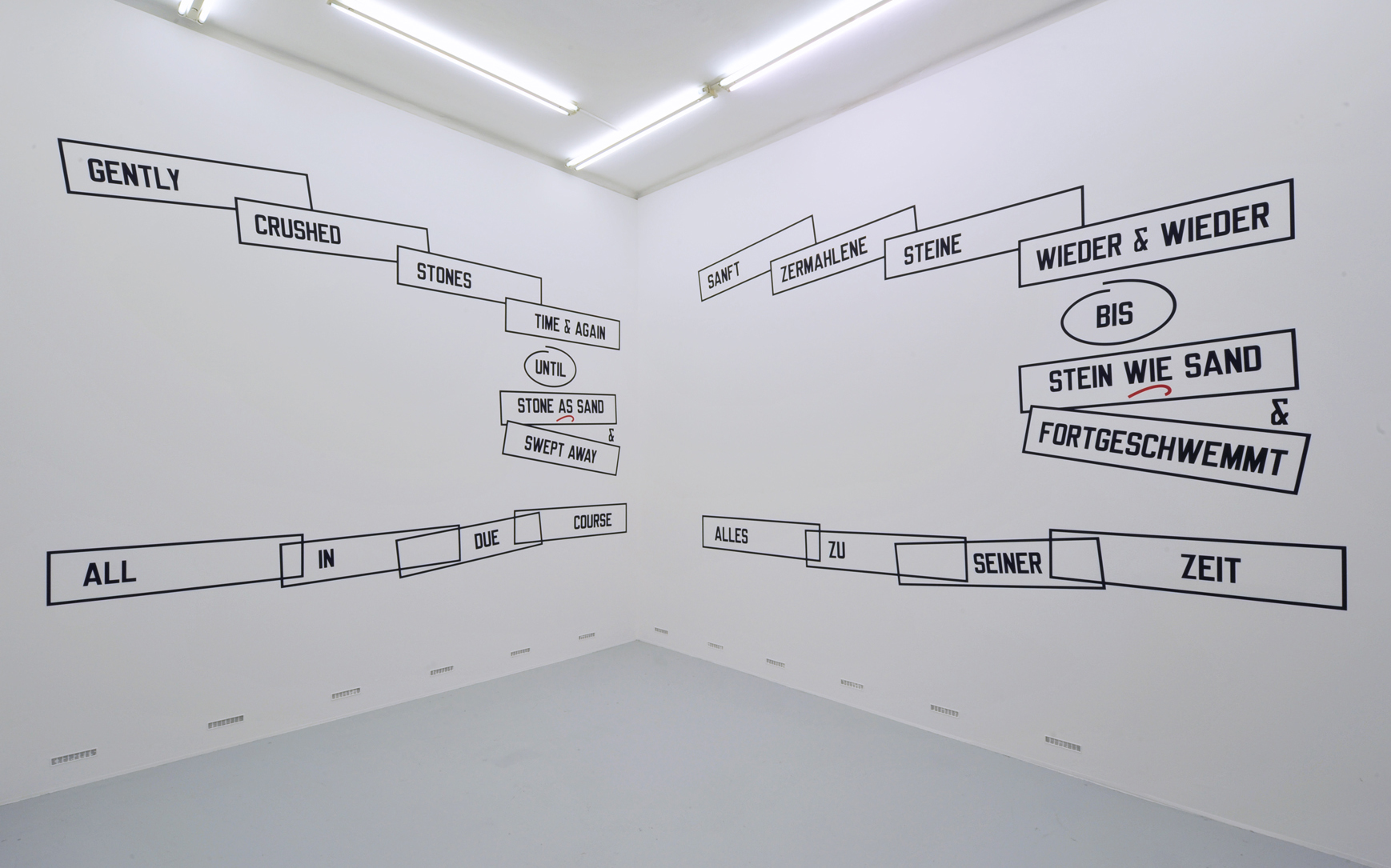 Exhibition View, Galerie Hubert Winter, curated by_Suzy M. Halajian / Marlies Wirth, 2012, Photo: Galerie Hubert Winter