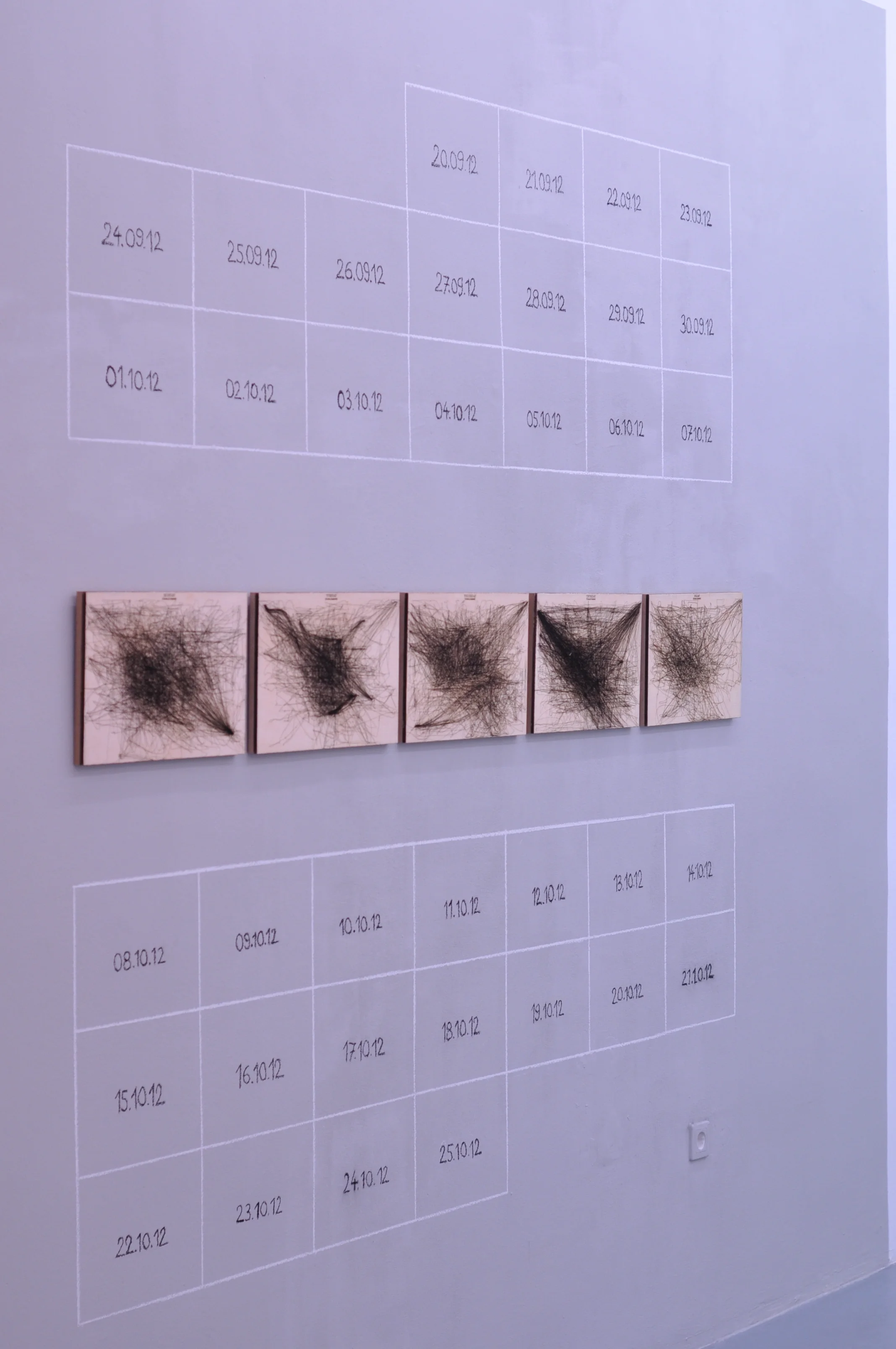 Exhibition View, Galerie Knoll, curated by_Simina Neagu, 2012, Photo: Galerie Knoll