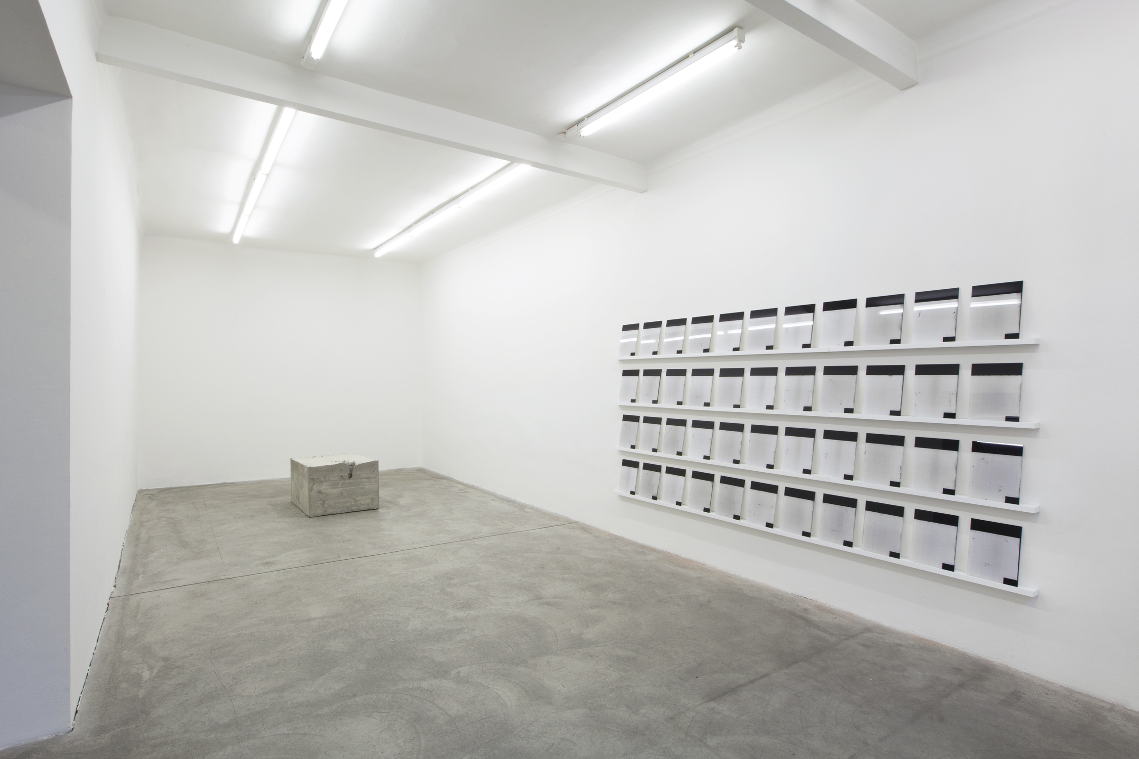 Exhibition View, Galerie Martin Janda, Lara Favaretto, Ryan Gander, Alina Szapocznikow, curated by_Thomas D. Trummer, 2012, Photo: Galerie Martin Janda