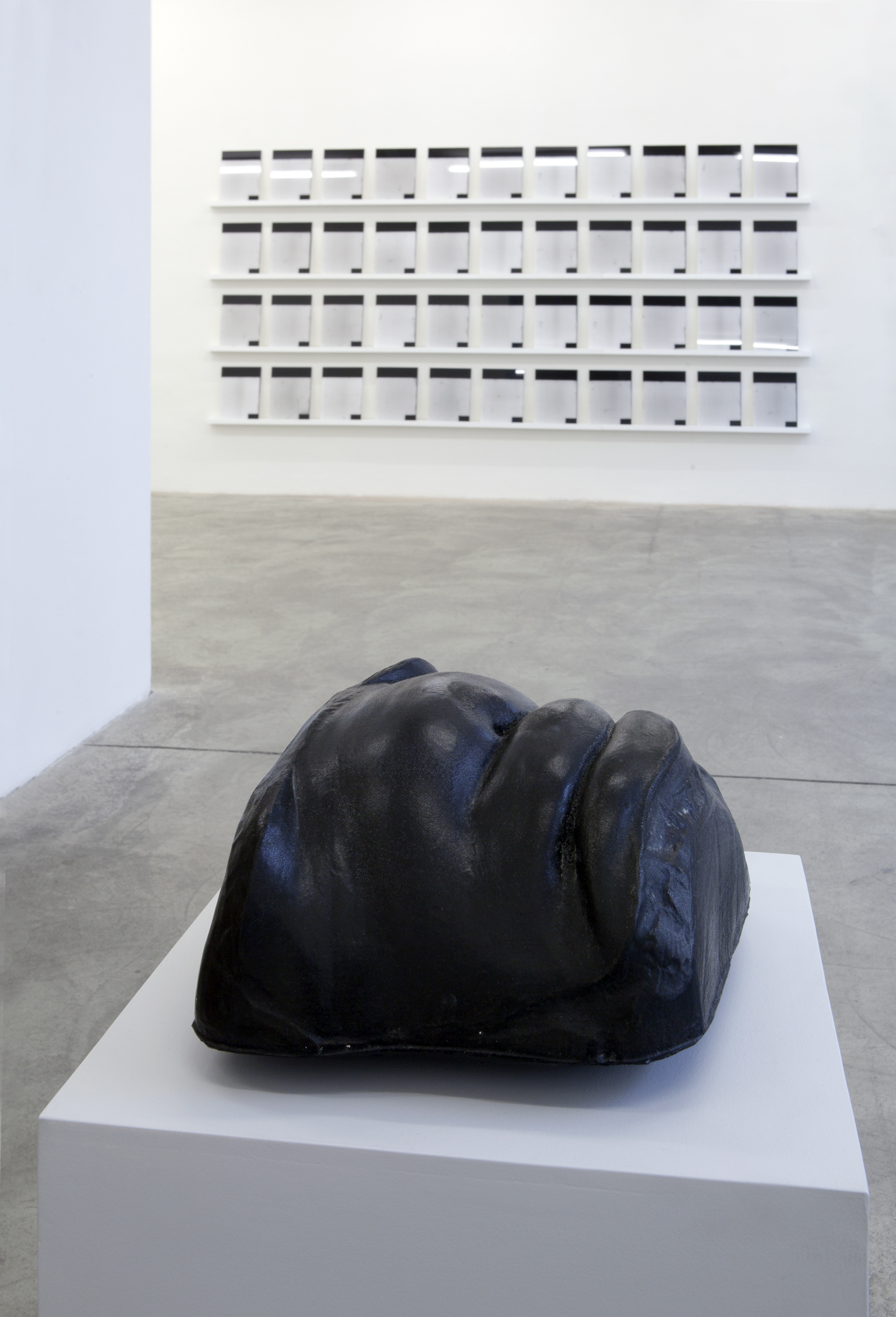 Exhibition View, Galerie Martin Janda, Lara Favaretto, Ryan Gander, Alina Szapocznikow, curated by_Thomas D. Trummer, 2012, Photo: Galerie Martin Janda