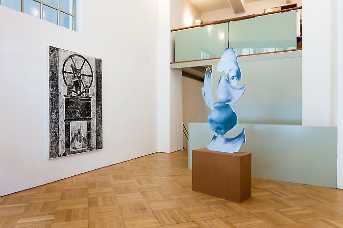 Exhibition View, Georg Kargl Fine Arts, Von Zeichen und Körpern, curated by_Thomas Locher, 2012, Photo: Georg Kargl Fine Arts