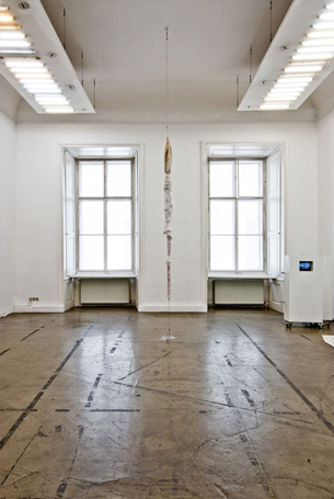 Exhibition View, Galerie Charim, Aesthetics of Risk, curated by_Felicitas Thun-Hohenstein, 2012, Photo: Karl Kühn