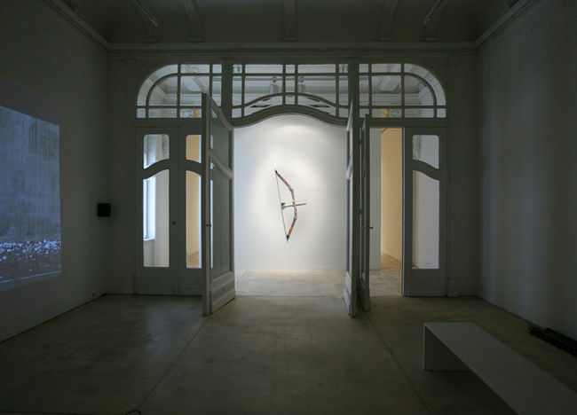 Exhibition View, Galerie Krinzinger, Zwischenlager, curated by_René Block, 2011, Photo: Galerie Krinzinger