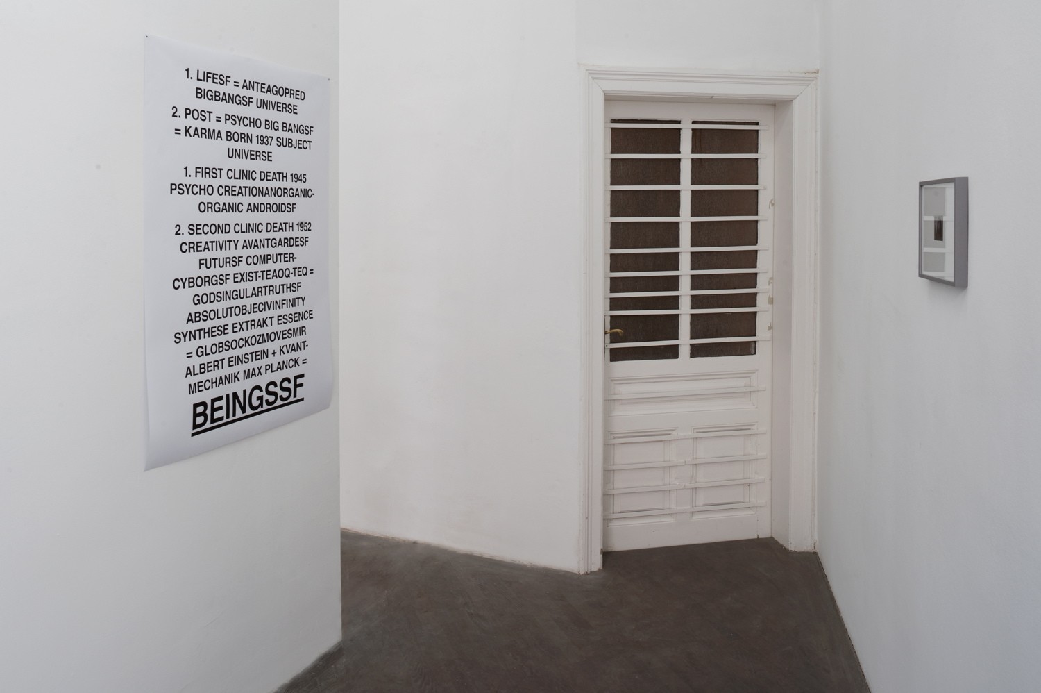 Exhibition View, curated by Severin Dünser & Christian Kobald, 2011, Courtesy: Galerie Emanuel Layr
