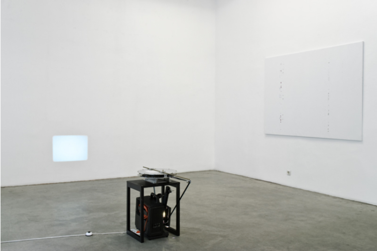 Exhibition View, Christine König Galerie, A BAS LENINE, OU LA VIERGE A L’ECURIE, curated by_Pierre Bismuth, 2010, Photo: Christine König Galerie