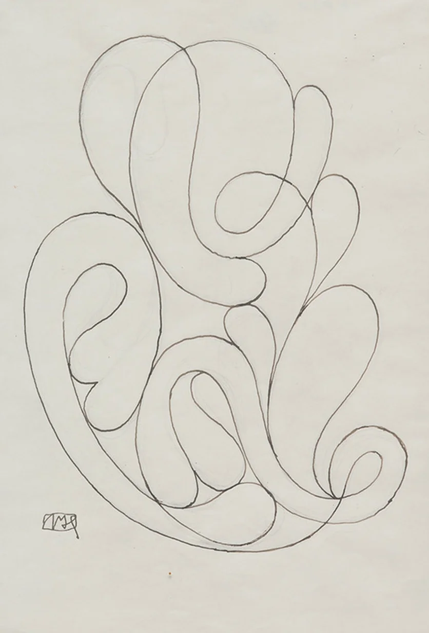 JOSEF HOFFMANN OHNE TITEL (ORNAMENT), UNDATIERT Bleistift, Tinte auf Papier, 29,5 x 21 cm