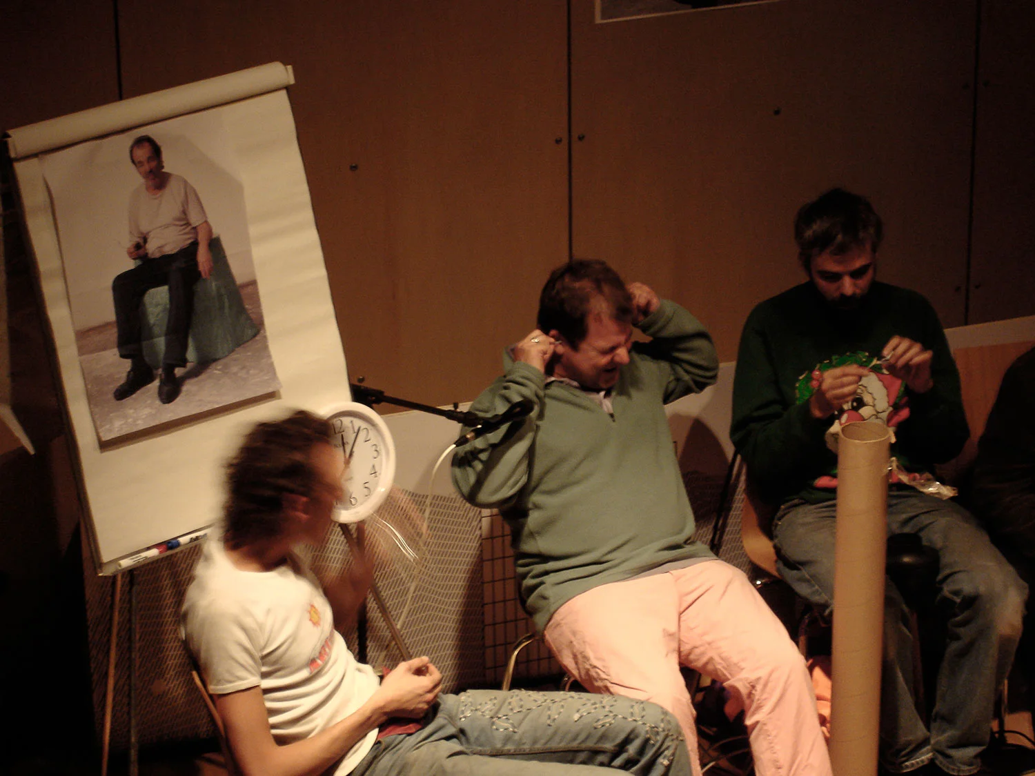 FRANZ WEST, GELATIN, JASON RHODES PERFORMANCE, 2005 Österreichisches Kulturinstitut New York Photo: mm