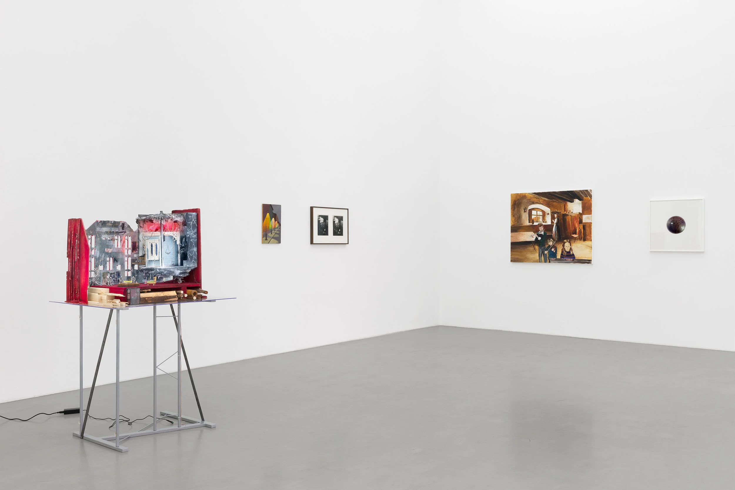Mathis Altmann, Salvo, Bonnie Camplin, Amelie von Wulffen, Bonnie Camplin, installation view, Galerie Meyer Kainer, Vienna Photos: Marcel Koehler / Courtesy Galerie Meyer Kainer, Wien