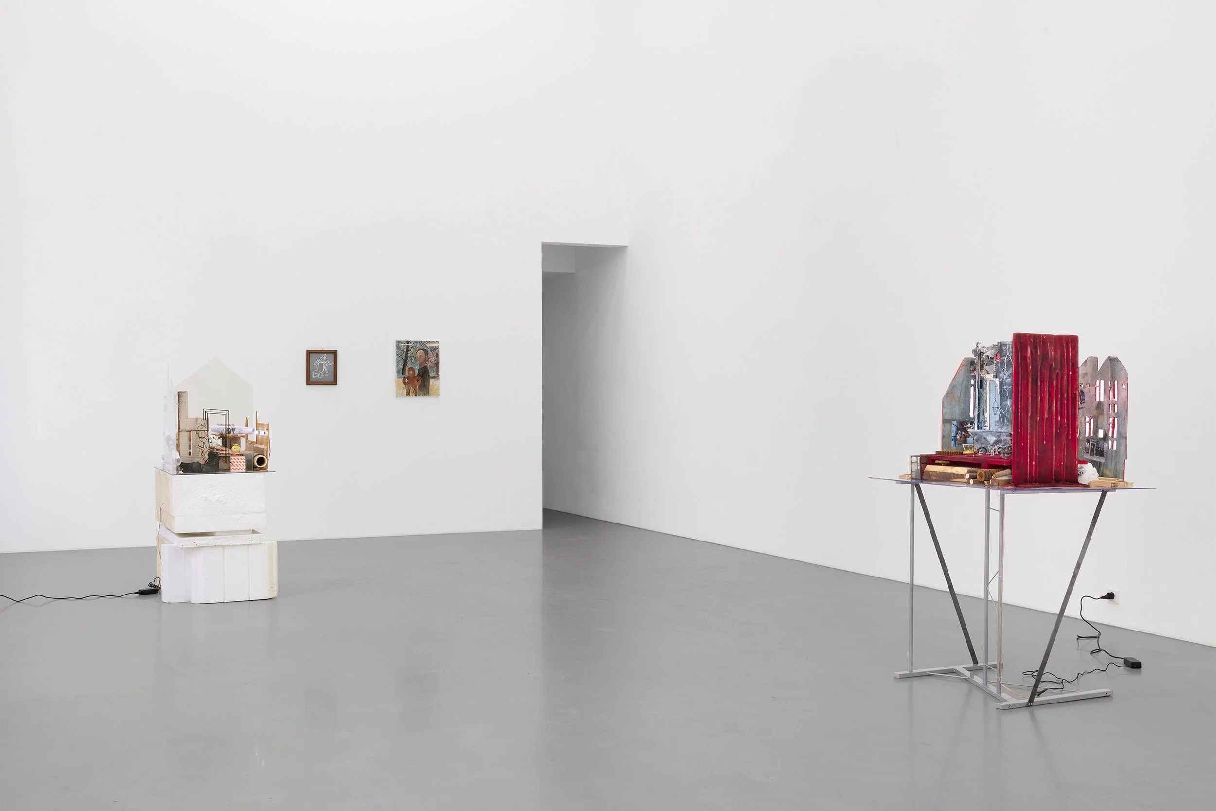 Mathis Altmann, Bonnie Camplin, Amelie von Wulffen, installation view, Galerie Meyer Kainer, Vienna Photos: Marcel Koehler / Courtesy Galerie Meyer Kainer, Wien