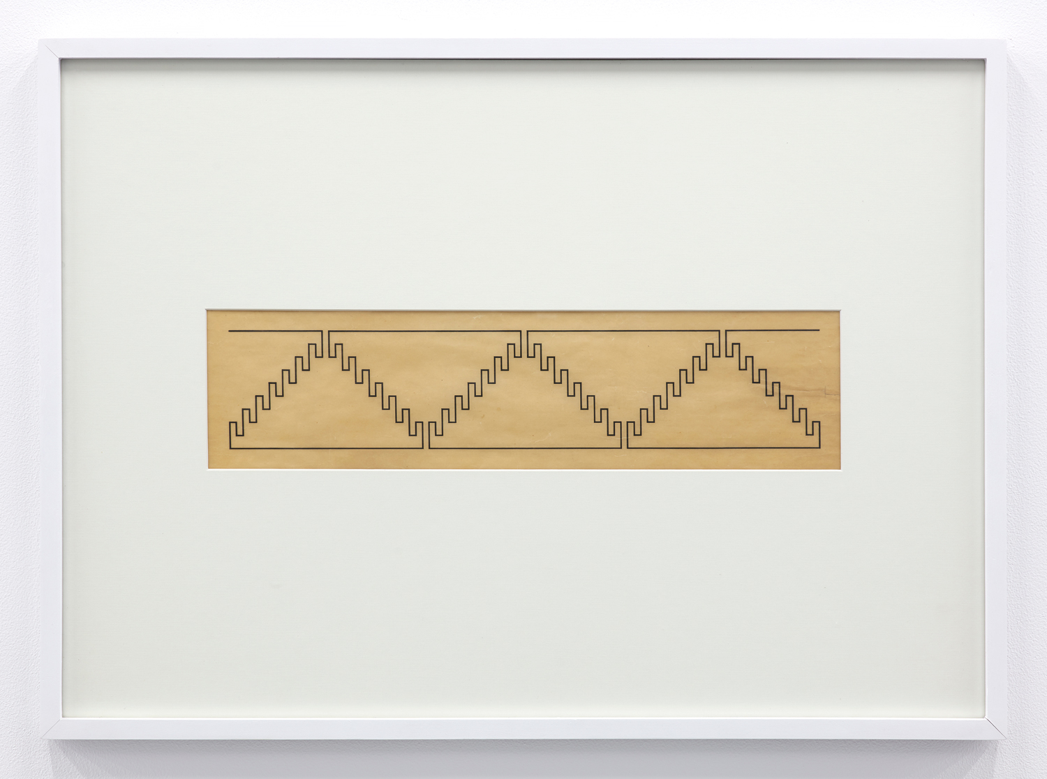 A00000 1926 Wacław Szpakowski Ink on tracing paper, 16.8 x 54.5 cm Courtesy of the Estate of Wacław Szpakowski and Miguel Abreu Gallery, New York Photo: Stephen Faught