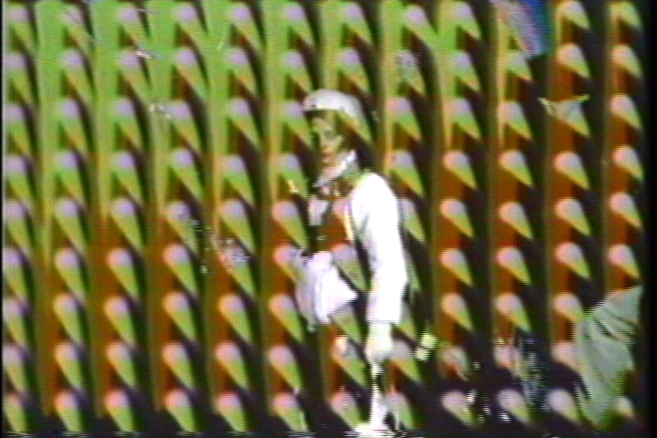 Electronic Light Ballet 1968 Otto Piene Film still Produced by WGBH-TV Boston as part of the television program “The Medium is the Medium“ © Otto Piene Estate / VG Bild-Kunst, Bonn / WGBH Media Library and Archives Courtesy of Sprüth Magers