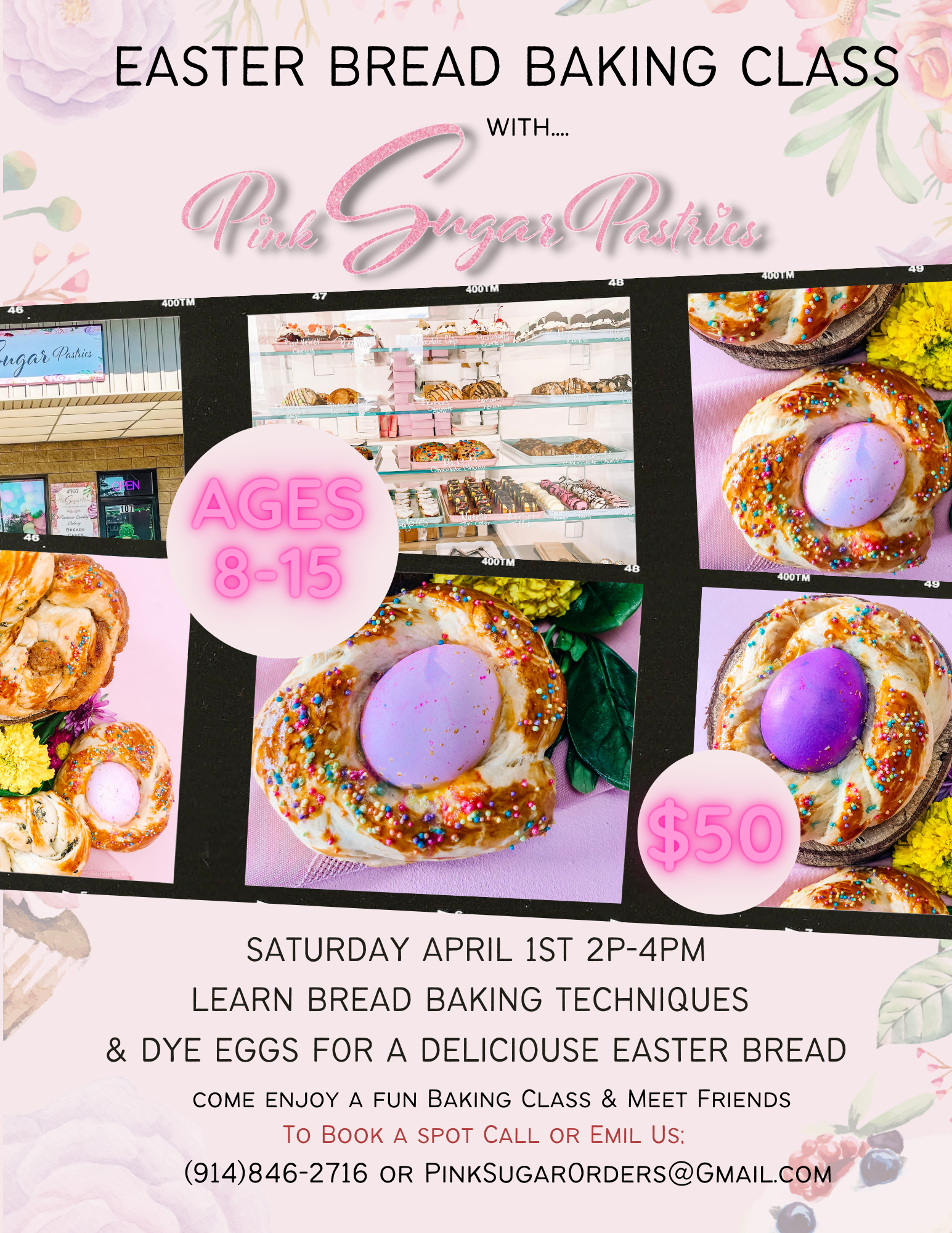 Bake & Sip Scones Workshop