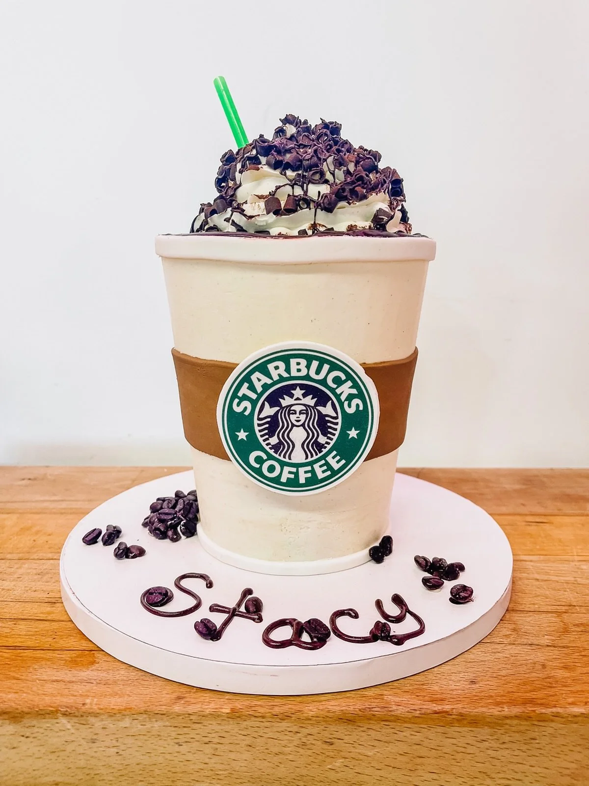 Tell me you&rsquo;re a Starbucks girl without telling me you&rsquo;re a Starbucks girl 😌☕🎂
#PinkSugarPastries #StarbiesGirl #CustomBirthdayCake #SweetCelebrations #CakeLoversUnite #PrettyPastries #ShopLocalBakery #HappyBirthday