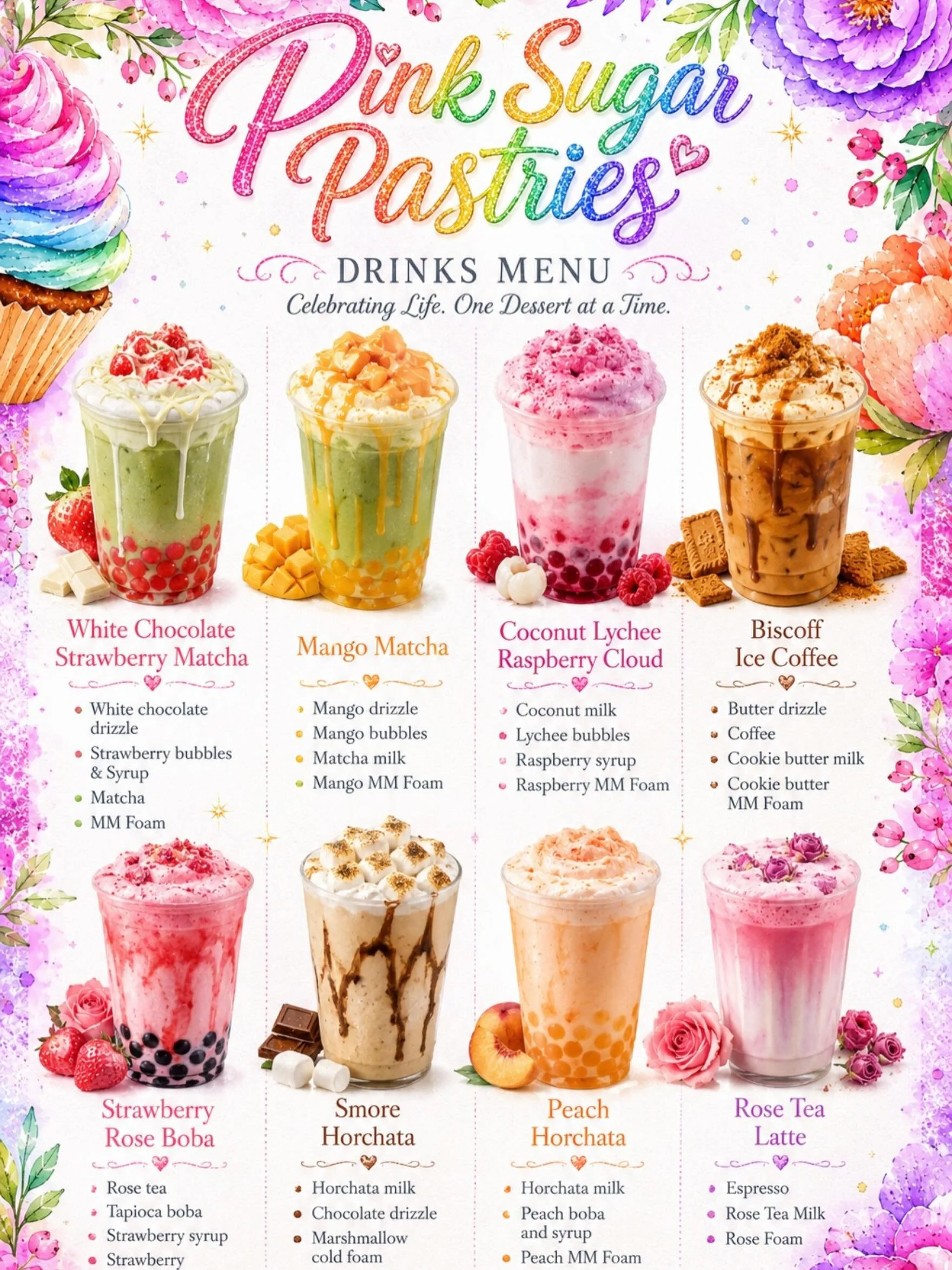 June Drinks Specials🧋
