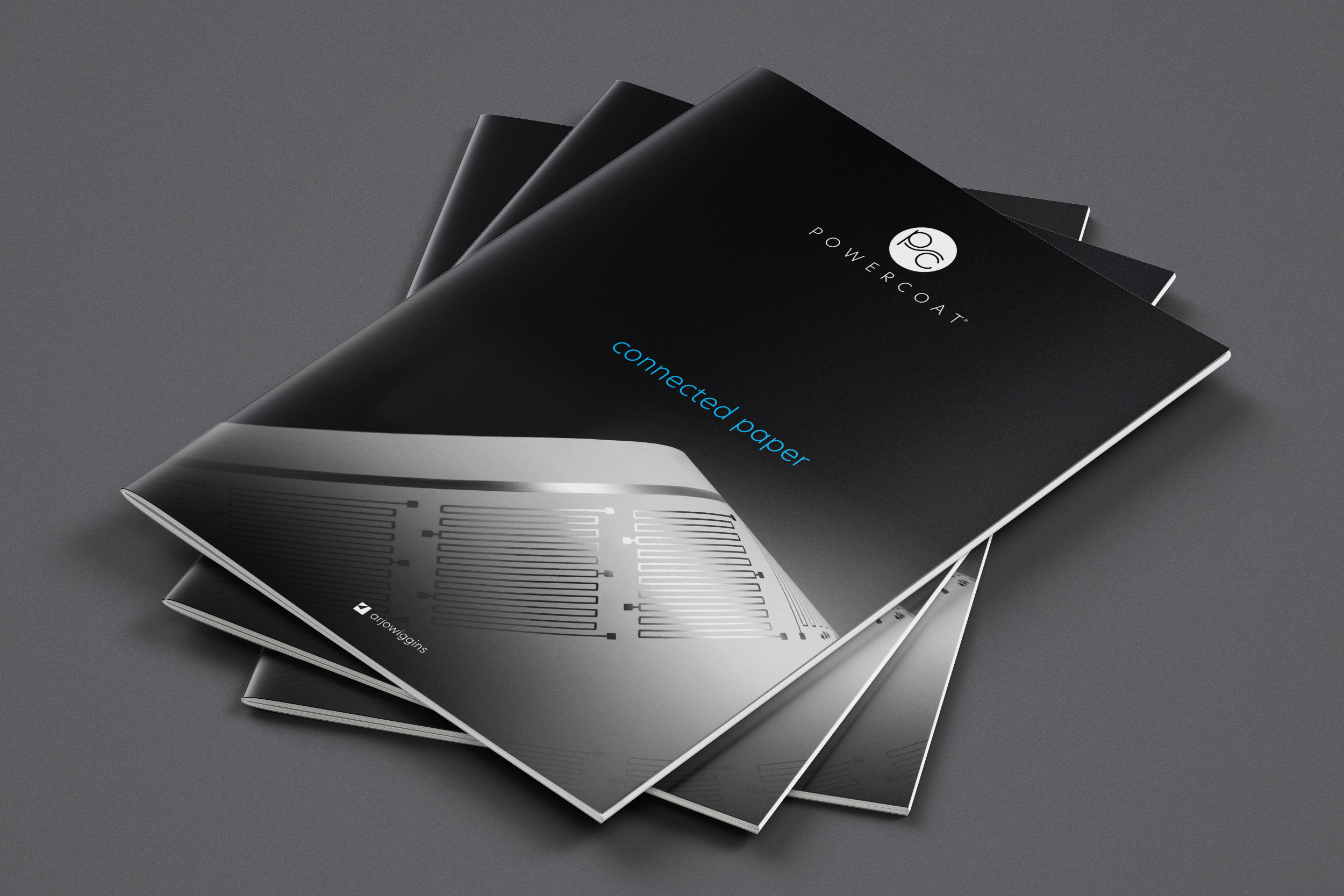 Client: Arjowiggins Project: PowerCoat powercoatpaper.com Arjowiggins Creative Papers wanted to launch their first consumer-ready NFC paper, powered by PowerCoat, a unique ultra smooth coating for paper that allows the printing of complex electronic circuitry. Given our long-standing experience of print production and our demands as a ‘prosumer’, Nuco Creative was the first port of call for recommendations in the development of the product ahead of naming, brand strategy and design.