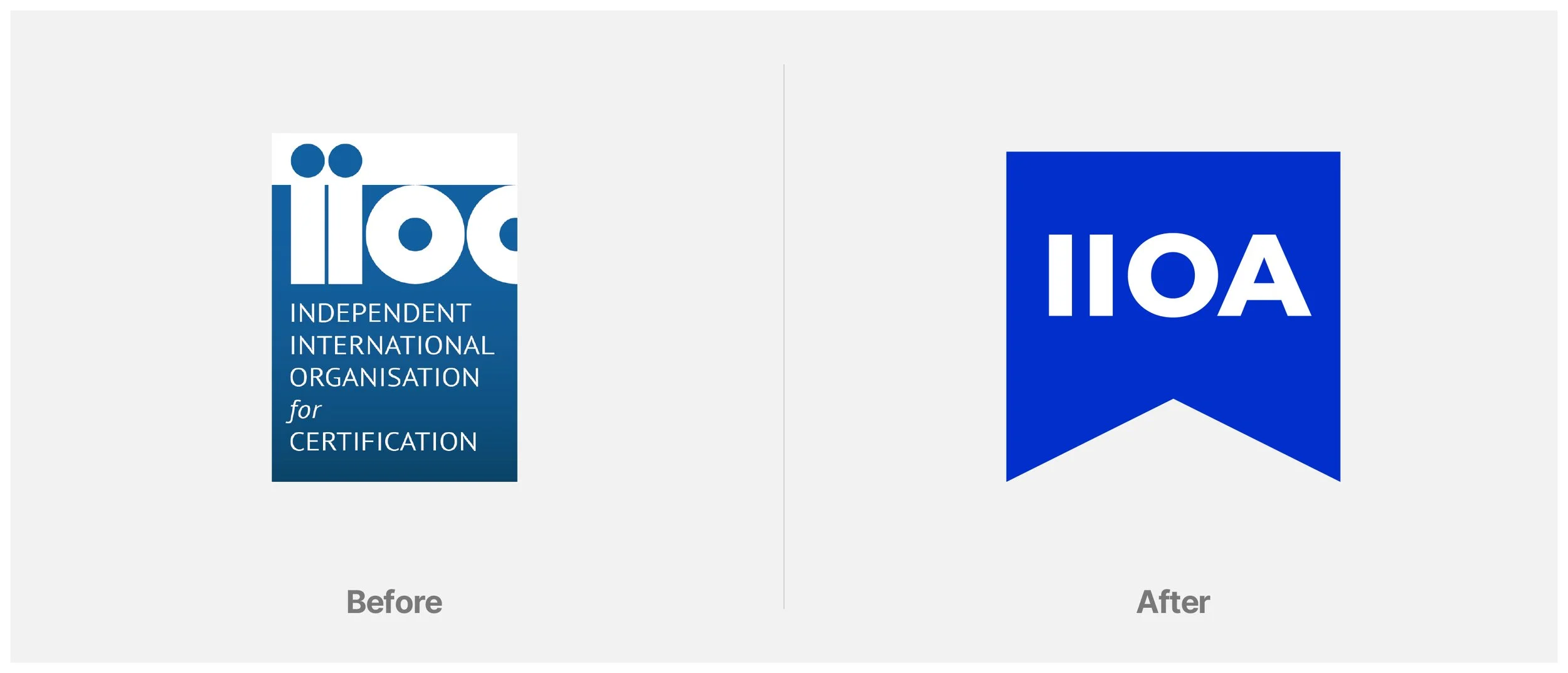    Client: IIOA Project: Rebrand and website  iioa.global   Originally founded in 1993 as the IIOC (Independent International Organisation for Certification), the IIOA is a strong, credible network of global assurance bodies drawing the worlds of sta