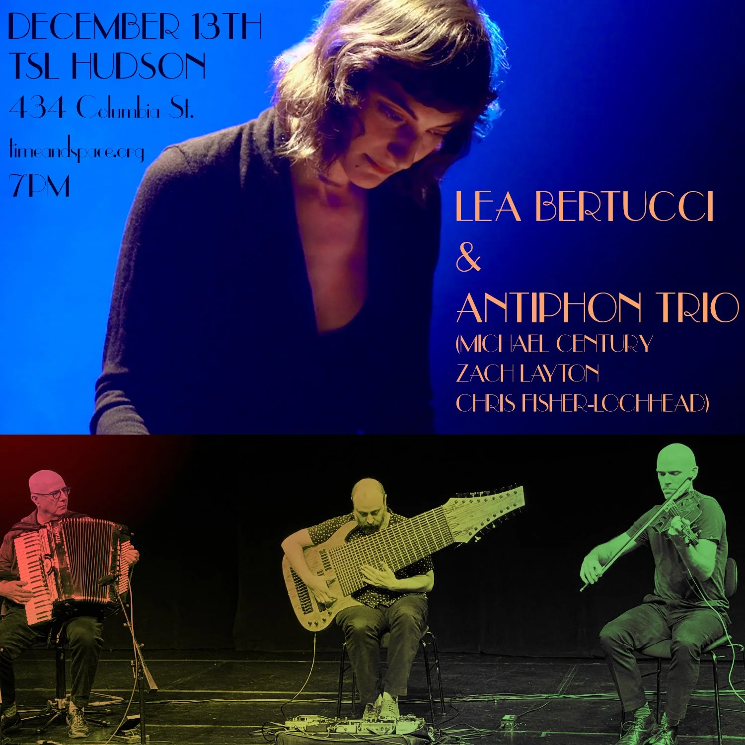 Antiphon Trio / Lea Bertucci at TSL Hudson
