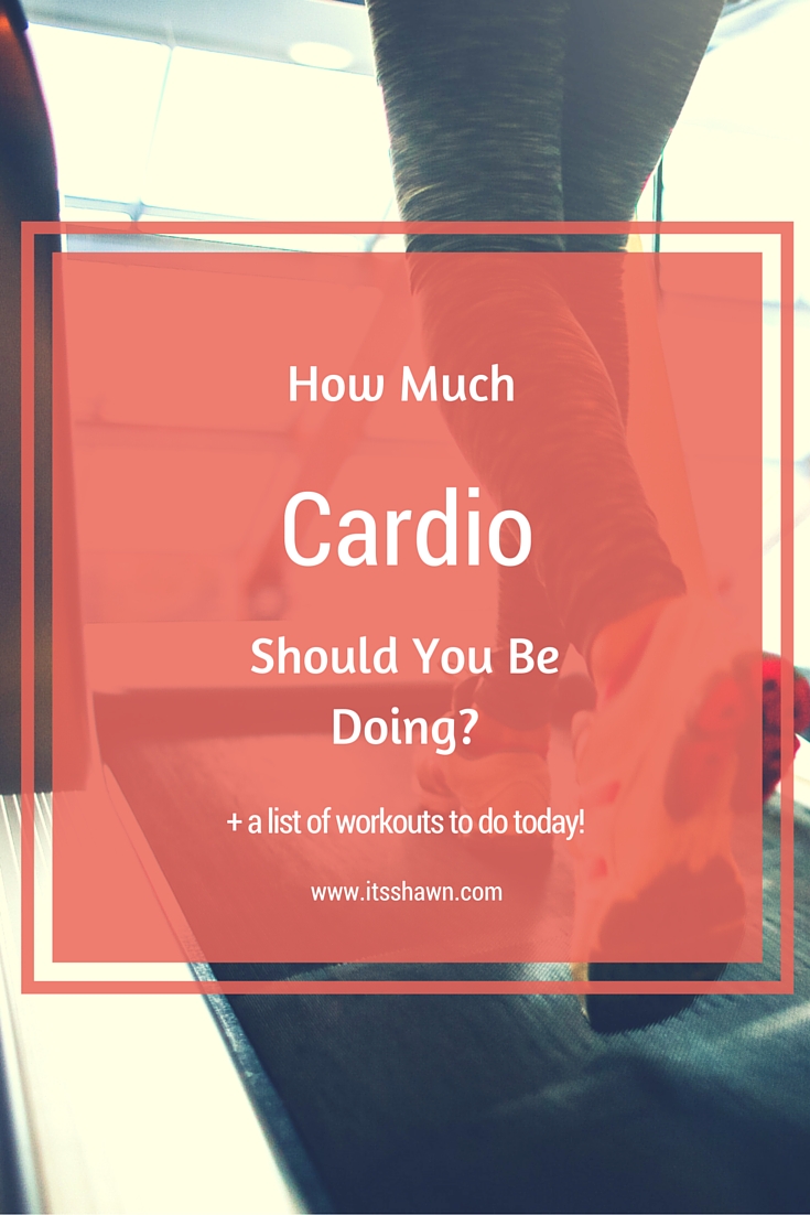 How Much Cardio Should You Be Doing graphic