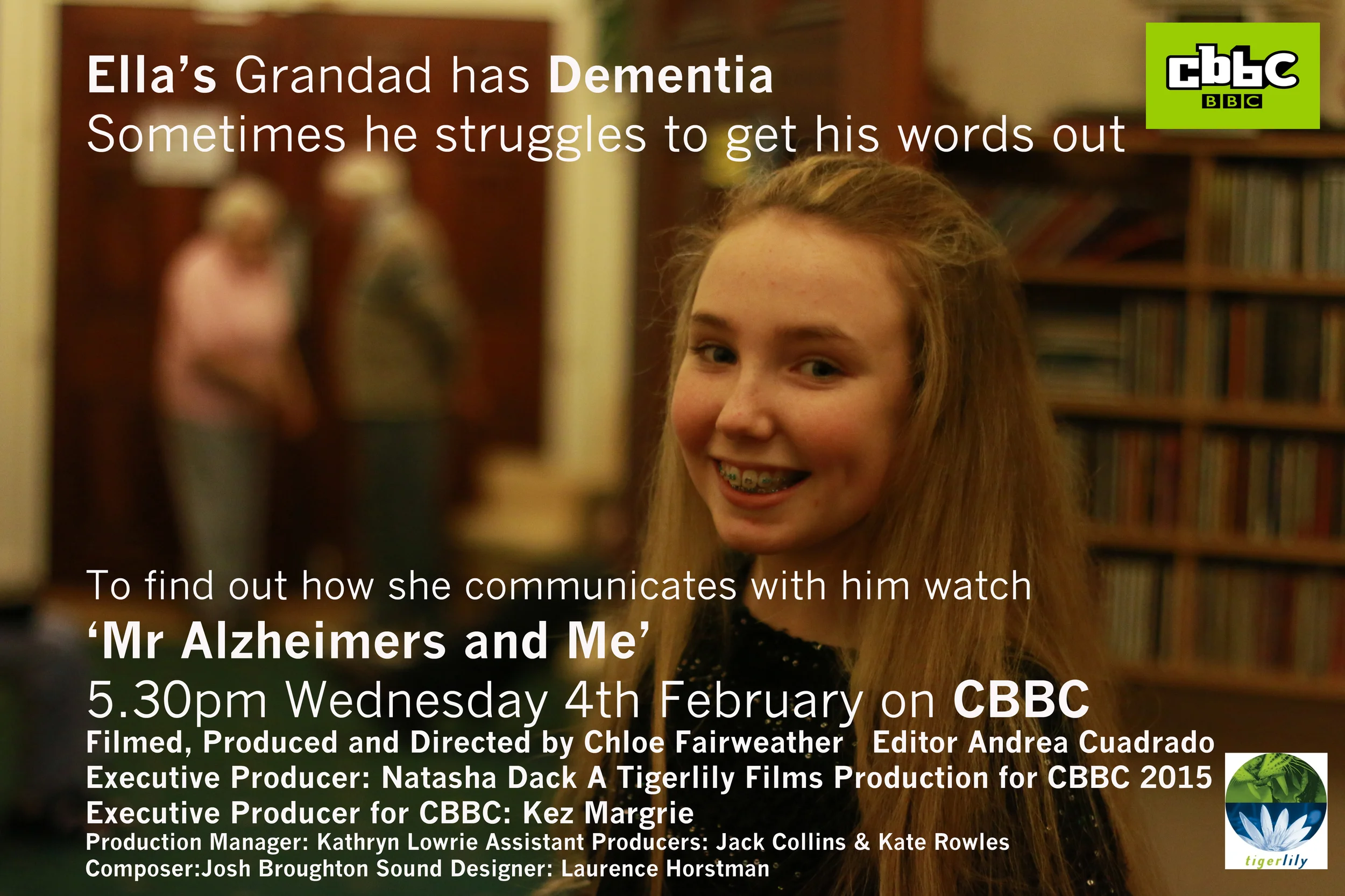 MR ALZHEIMERS AND ME NOMINATED FOR A BAFTA
