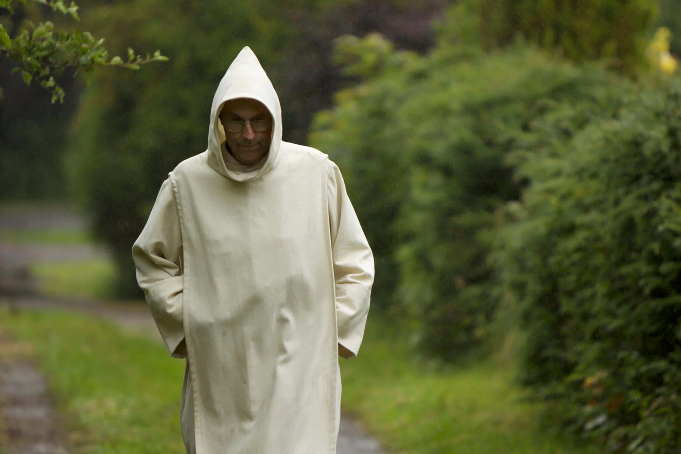 Father michael in pluscarden Abbey landscape.jpg