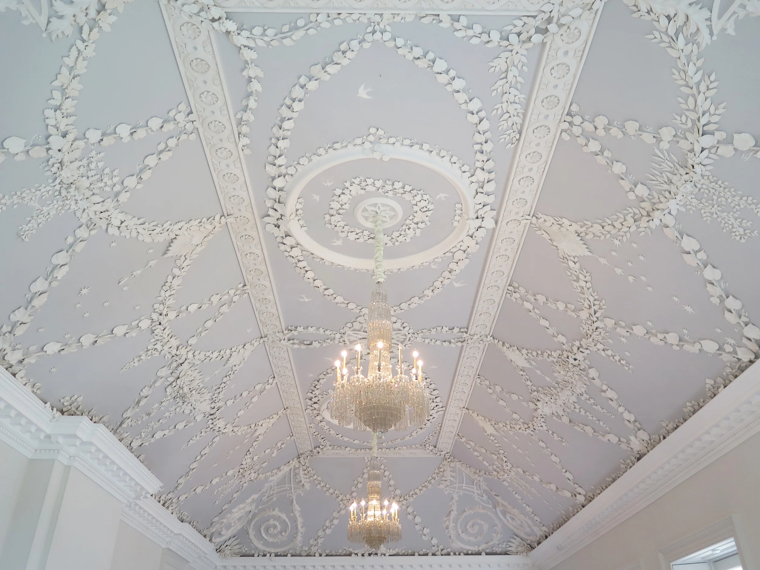 Decorative Plaster Work Ceiling