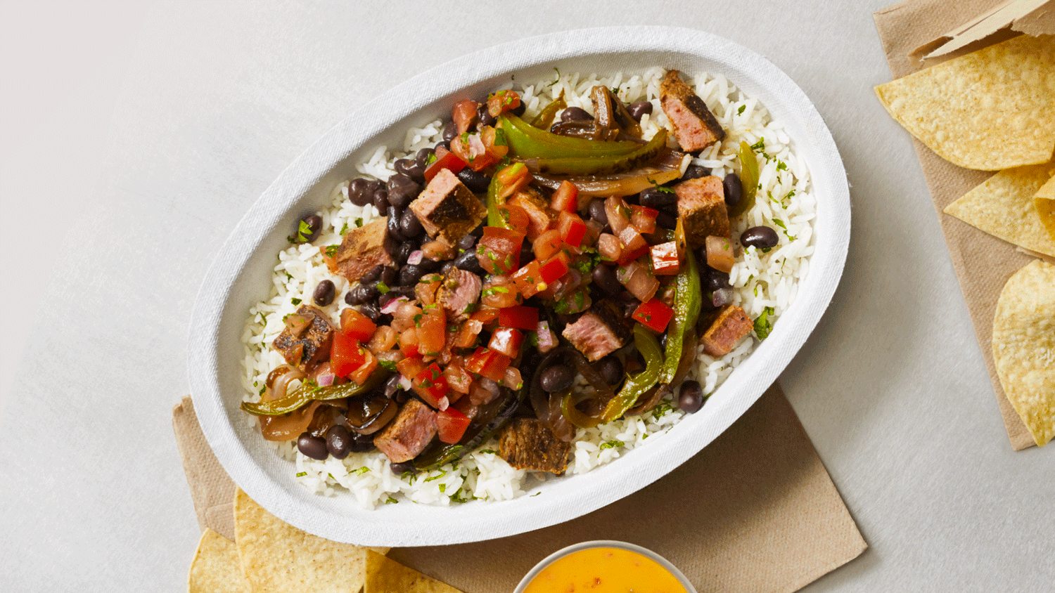 #Foodporn is a must. For our queso rollout, we took more than a dozen shots of the queso, including two gif animations.